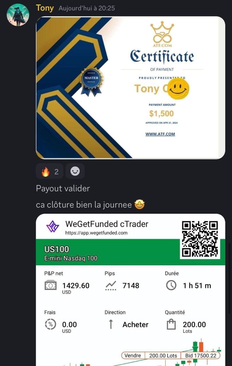 Retour membre LivePro — payout 10
