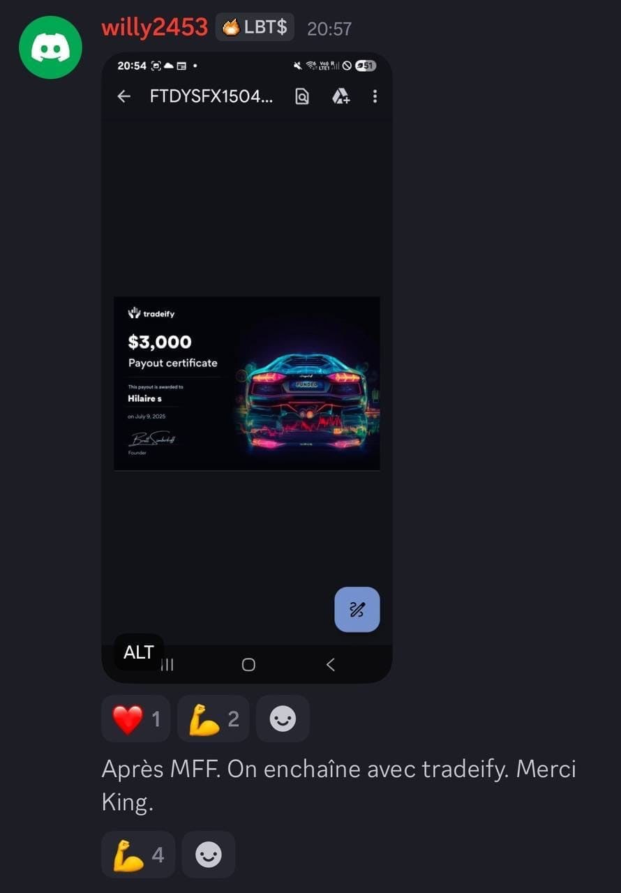 Retour membre LivePro — payout 14