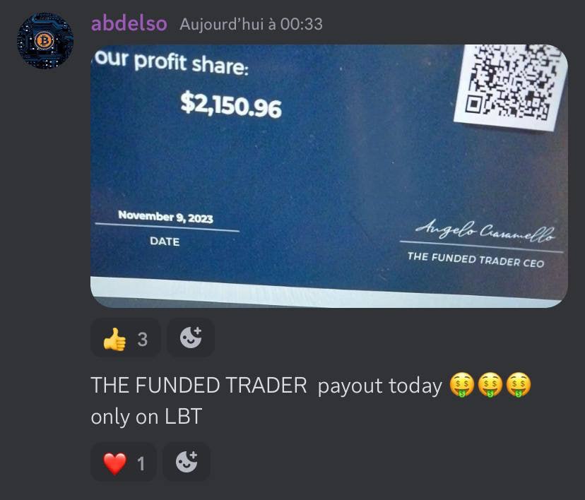 Retour membre LivePro — payout 15