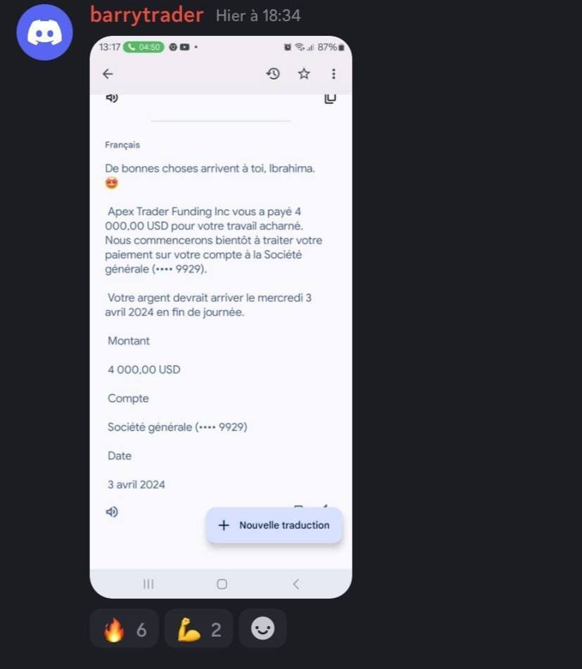 Retour membre LivePro — payout 4